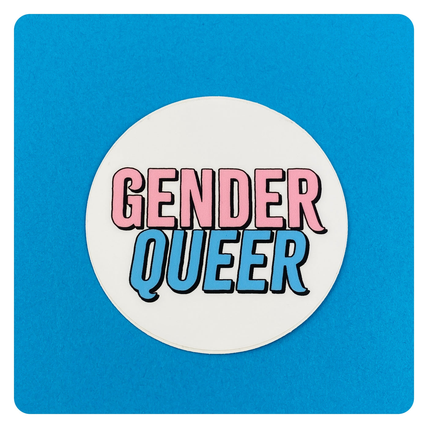 Gender Queer Sticker