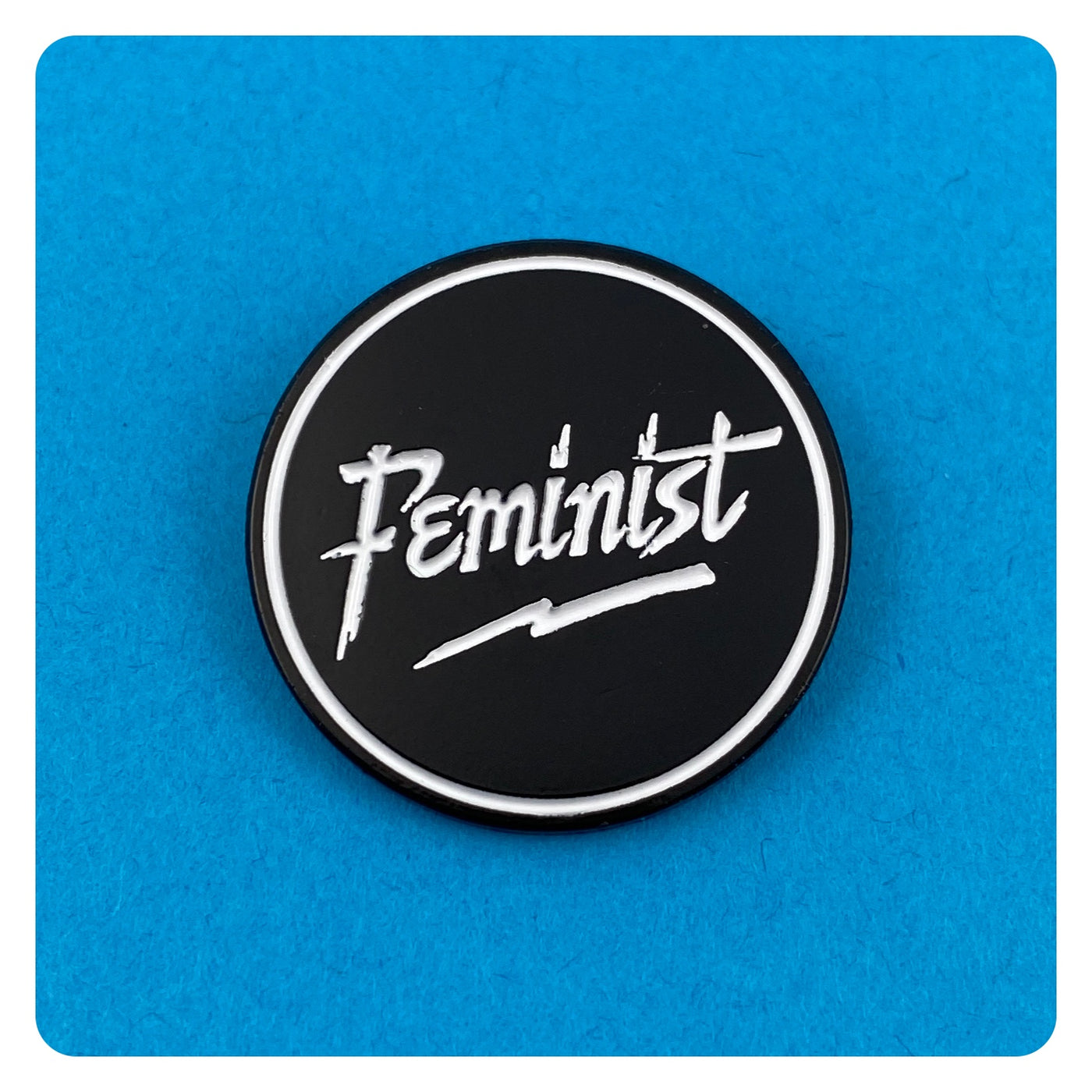 Feminist Enamel Pin