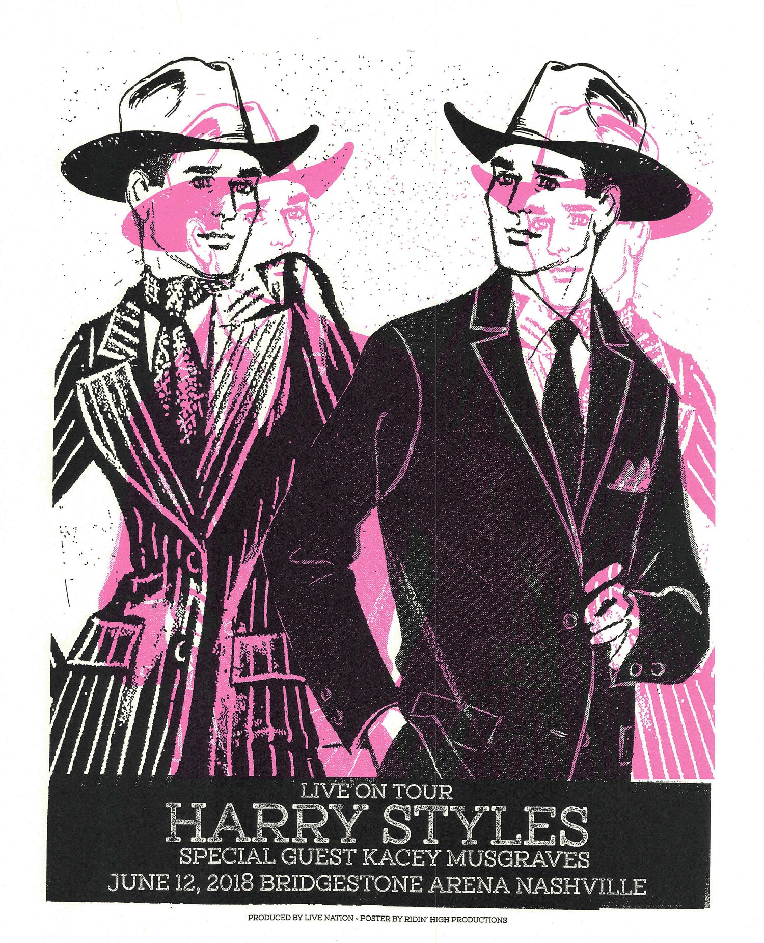 HARRY STYLES / KACEY MUSGRAVES POSTER – Ridin' High Productions