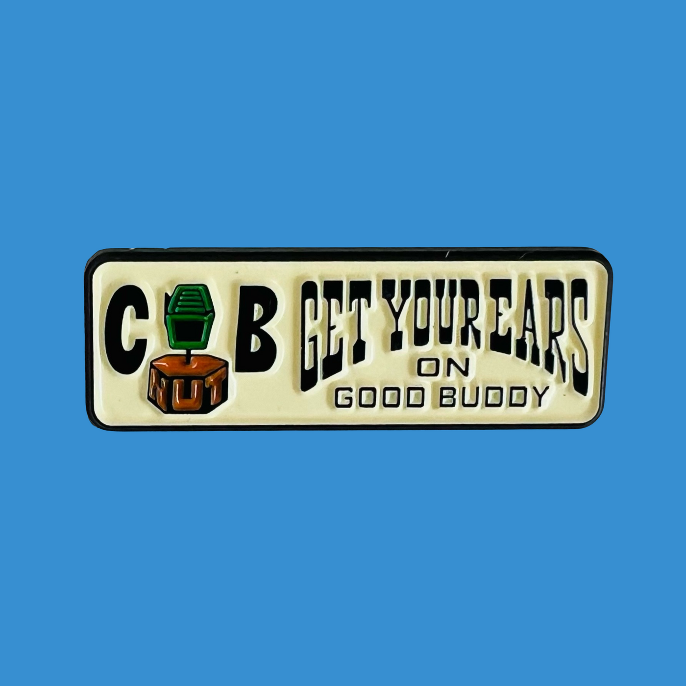 Get Your Ears On CB Culture Enamel Pin
