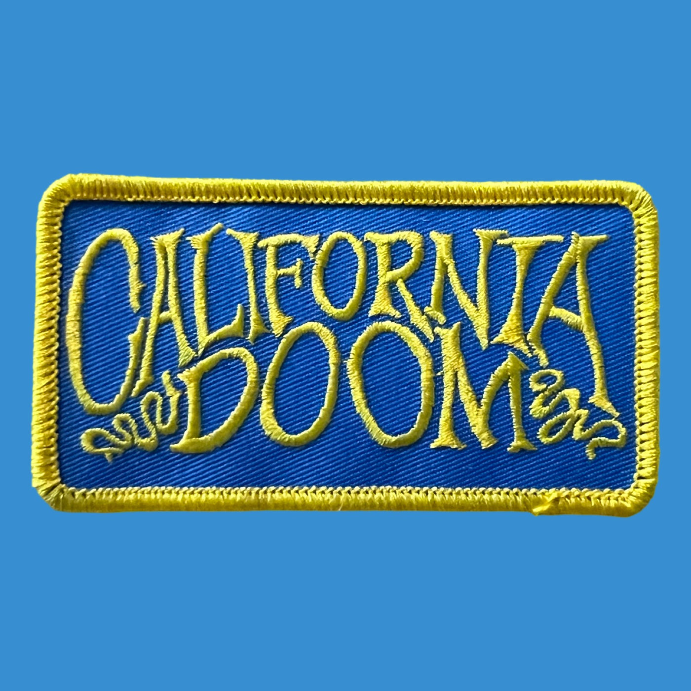 California Doom Iron On Patch