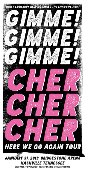 CHER POSTER