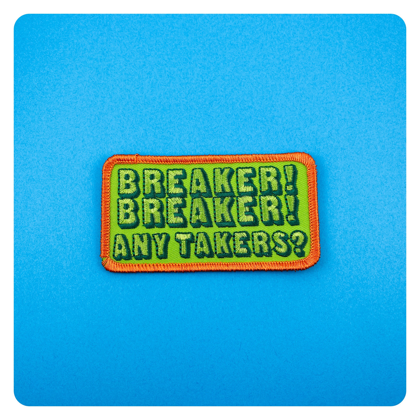 Breaker Breaker Vintage CB Culture patch