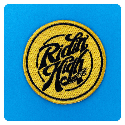 Ridin' High Productions Logo Iron On Patch