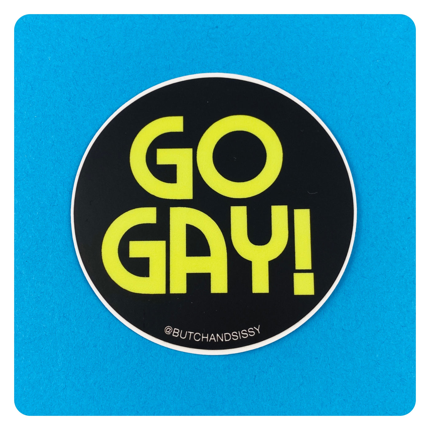 Go Gay Sticker