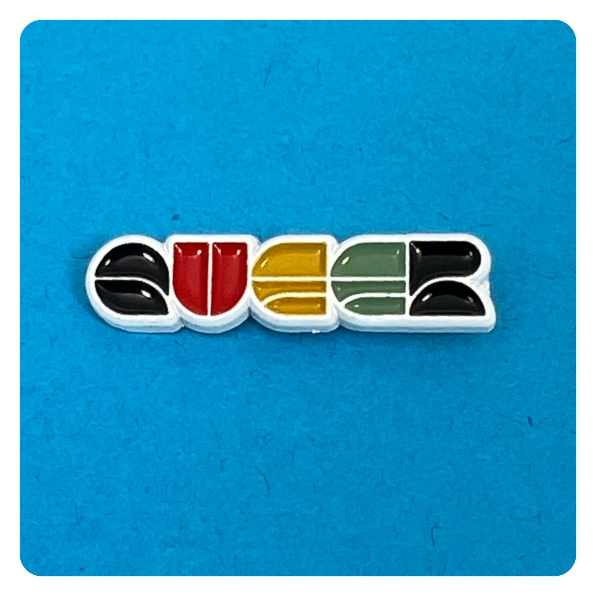 Queer Vintage Design Enamel Pin