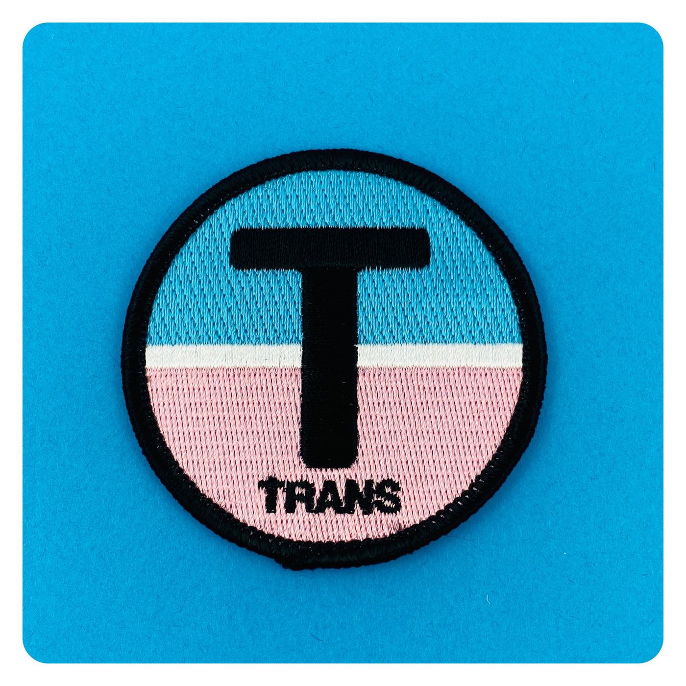 Trans MTF Identity Iron On Patch