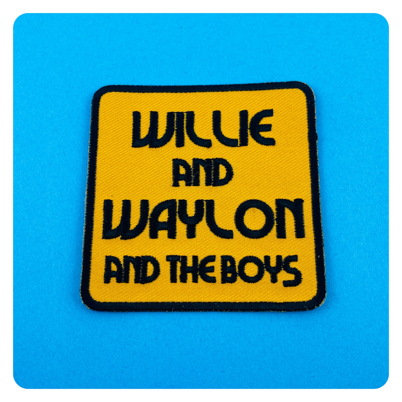 Willie and Waylon and the Boys patch