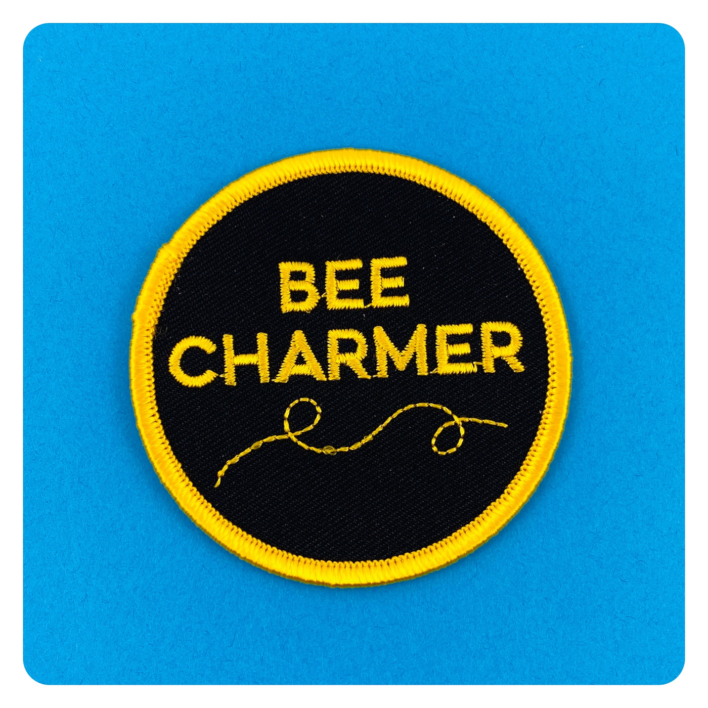 Bee Charmer Iron On Patch