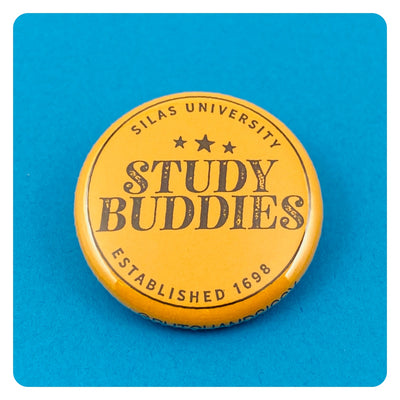 Silas University Study Buddies Button