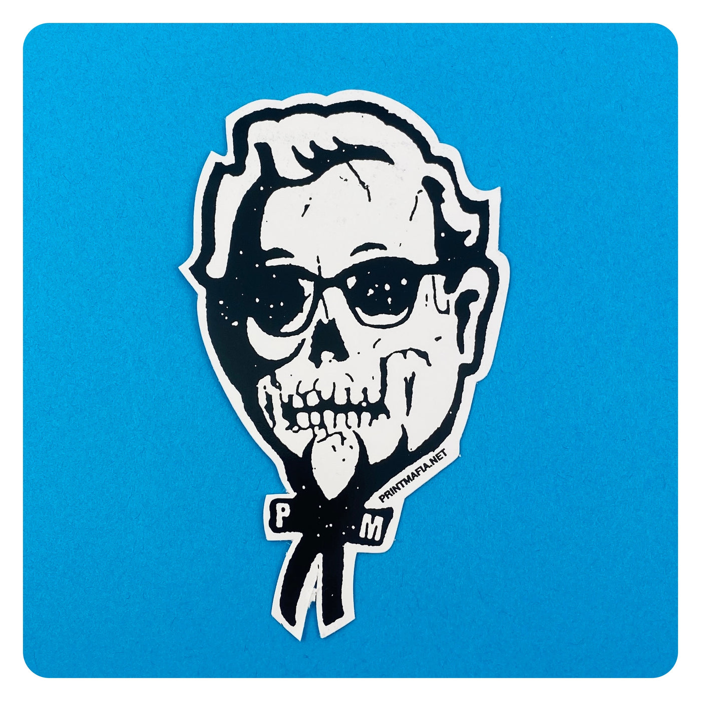 Skull Sanders Sticker