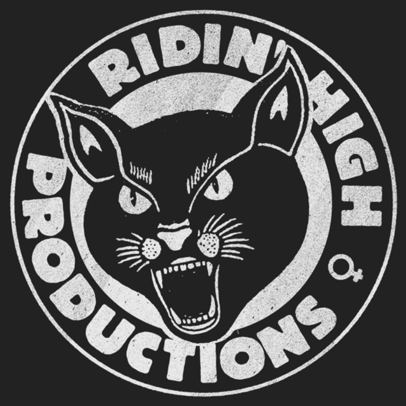Ridin' High Productions Panther Logo Tee